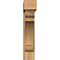 Ekena Millwork Olympic Block Rough Sawn Bracket w/ Offset Brace, Western Red Cedar, 8"W x 34"D x 40"H BKT0806X34X40OLY05RWR - alternate 4